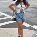 Missguided  Mom Jean Shorts Photo 2