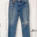 GRLFRND NEW  Kate Low Rise Slim Crop Jeans Hidden Hills Photo 2