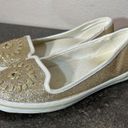 Jack Rogers  Mila Womens Gold Embroidered Boho Slip On Shoes Size 6 Sneakers Photo 5