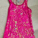 Balera Dancewear Balera Pink Sequin Tank Top Dance Costume Photo 1