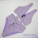 Beach Riot New! Set!  Rib Dallas Emma bikini bottom lavender, top S, bottom M Photo 1