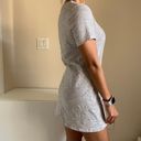 The Row All :  Short Sleeve White Black Striped Side Tie Dress Size S Photo 1