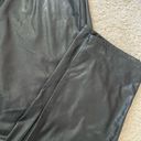 REWASH Black faux leather pants Photo 0