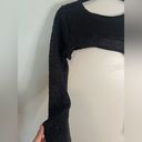 Black crochet shrug Photo 1