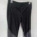 Second Skin  Yogo Athletic 8” Inseam Athletic Athleisure Leggings Black Medium Photo 3