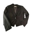 New York & Co. Black ruffled collar blazer size 16 Photo 8