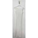 l*space L* Nico Cutout Cover-Up Rib Dress in Cream Size Small Photo 4