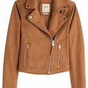 Abercrombie & Fitch The Vegan Suede Moto Jacket Photo 3