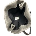 Longchamp Roseau Essential Large Gray Wool Open Tote Bag Shopper New $430 Photo 6