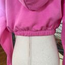 Naked Wardrobe French Terry Hoodie In Bubblegum Pink Photo 7