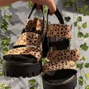 ID required Cheetah strappy sandals Photo 0