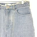 Oak + Fort  Women's Size 27 High Rise Cuffed Straight Jeans Blue Light Wash Photo 2