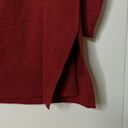 Caslon  (Nordstrom) Side Slit Cowl Neck Tunic Sweater in Burgundy XXL NWT Photo 2