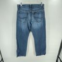 Lee  Boyfriend high rise relaxed fit jeans 10 distressed EUC button fly Photo 10