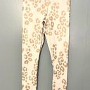 Spiritual Gangster Pink Metallic Leopard Print Essential High-rise Leggings Photo 1