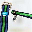 The Sak NWOT  "missy" striped blue, navy, green, and silver belt OS Photo 1