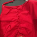 Newport News  Red 1 Piece Swim Bathing Suit 14 Photo 2