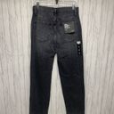 Silver Jeans Womens Size 29  Black HiRise Straight Leg NWT Photo 3