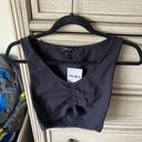 Forever 21 Black  Cropped Workout Top Photo 0