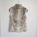 Banana Republic  Faux Fur Animal Print Vest Photo 9