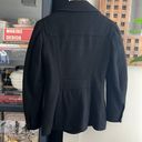 Burberry BRIT Wool Peacoat Black Size 4 Photo 4