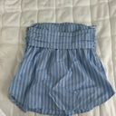 ZARA Striped Strapless Top Photo 4