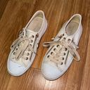 Coach  double zip cream empire sneakers size 6 Photo 1