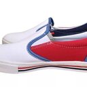 Tommy Hilfiger  Slip On  Shoes Womens 7.5 M Colorblock Canvas Sneakers Photo 2