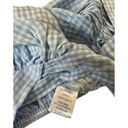 Windsor  Women Size Small Crop Top Shirt Plaid Blue White 19-817 Photo 7