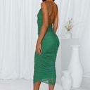 Hello Molly Forest Green Midi Dress Photo 2