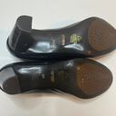 Ralph Lauren Black Patent Leather Kitten Heels Size 8.5 Photo 4