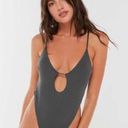 Urban Outfitters Out From Under Dark Side Strappy High-Leg Bodysuit Photo 0