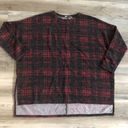 Zenana Outfitters XL plaid doll man sleeve, XL pit to pit is 30, hi low front is 27, back is 30, great for holidays  Photo 0