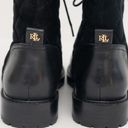 Ralph Lauren Lauren . Hollie II Quilted Lace-Up Riding Boots. Photo 5