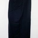 Petite Sophisticate  Solid Black Vented Straight Midi Skirt Women's Size 2 Photo 0