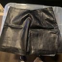 EXPRESS Faux Leather Skirt Photo 0