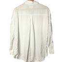 Lou & grey  White Lyocell Long Sleeve Button Down XS Photo 2