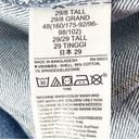 Gap  Medium Wash Sky High Wide Leg Denim Jeans, Size 8 Tall Photo 3