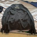 Black Button Up Size M Photo 0