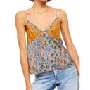 Free People  Little Dreams Printed Lace Camisole Photo 0