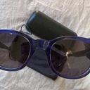 Alexander McQueen Blue Sunglasses- Like New Photo 2