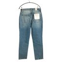 Good American Good Classic Distressed Jean Indigo Size 6/28 High Rise Womens NWT Photo 1