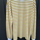 Andthewhy  Oversized Yellow Stripe Tunic Size Large Photo 0