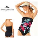 Tommy Bahama New.  floral swimsuit. Retails $168. Size 8 Photo 1