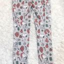 Munki Munki Peanuts Snoopy Christmas Pajama Pants Leggings Grey medium Photo 2