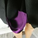 White House | Black Market  WHBM Little Black Dress Career Fitted Peplum Cap Sleeve Photo 4