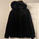 Gallery  Woman’s Jacket Faux Fur She’ll size XL so beautiful color dark brown Photo 0