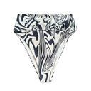 Beach Riot NEW  x Free People Psychedelic Swirl Highway Black Cream Size Small Photo 2