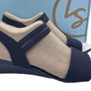 Life Stride wedge sandals navy blue women Size 7 1/2M Photo 0