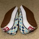 Vans Blue/Off White Checkered Slip-Ons Photo 5